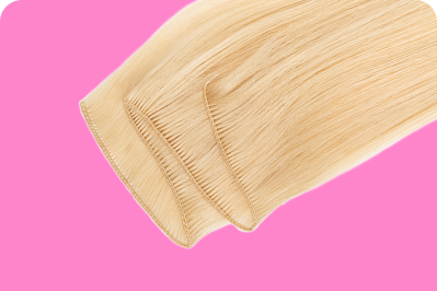 hand tied weft