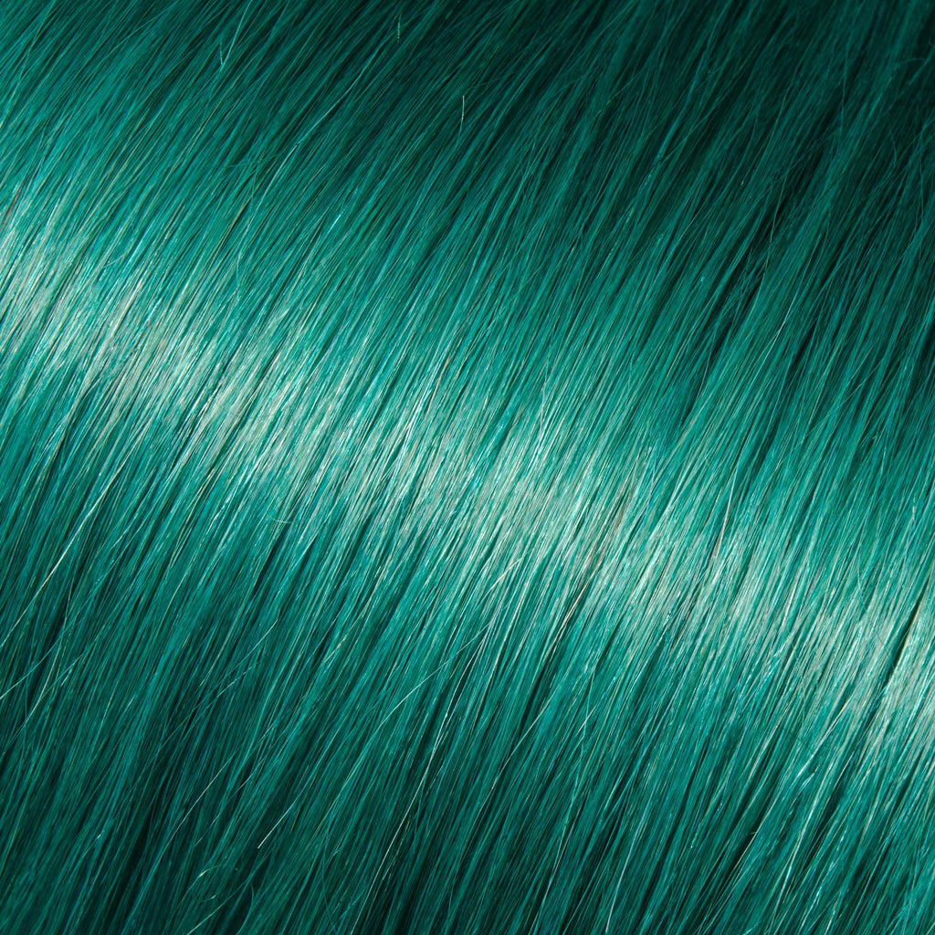 18" Tape-In Extensions Teal (Peggy)