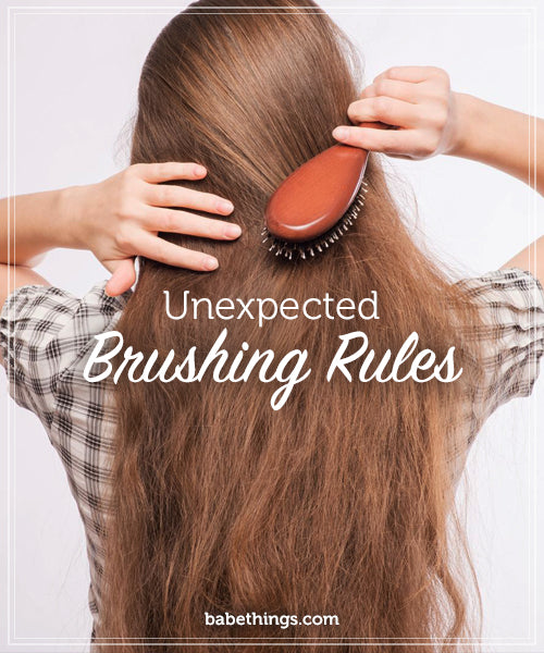 Unexpected Brushing Rules Babe Hair Extensions Babe Hair Extensions