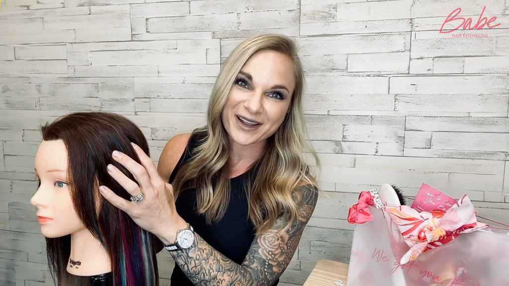 How to maintain your hair extensions at home!