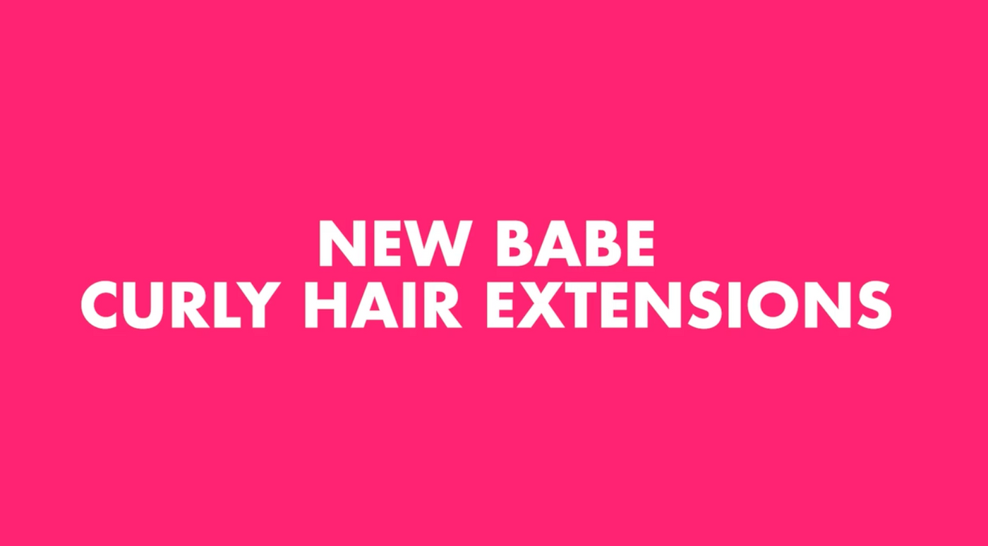 All About Babe's NEW Curly Extension Line