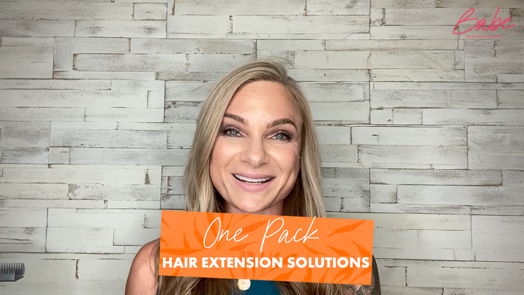 One Pack: Hair Extension Solutions