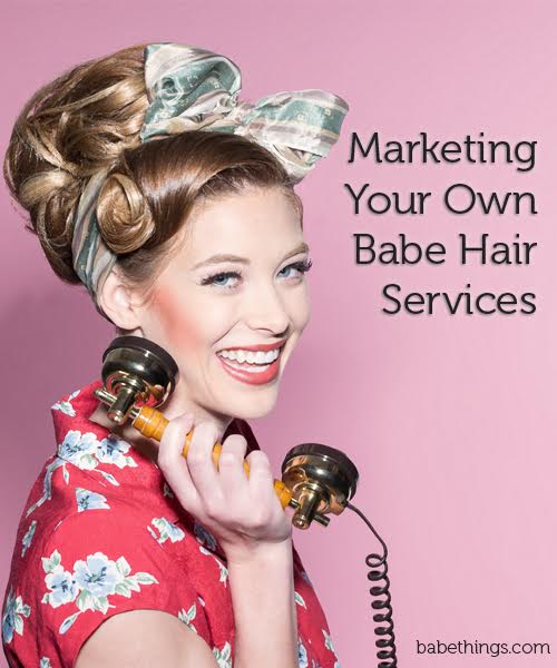 Marketing Materials Kit - Babe Hair Extensions