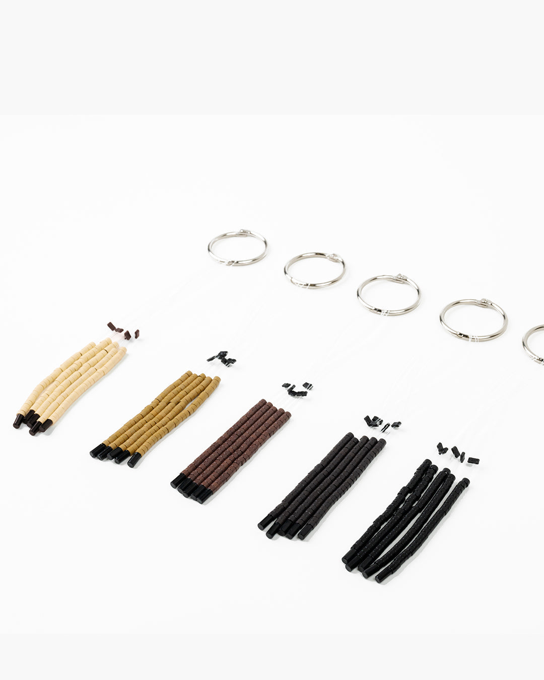 Micro-Lock Quick Change Extension Beads - Milk Chocolate - Babe