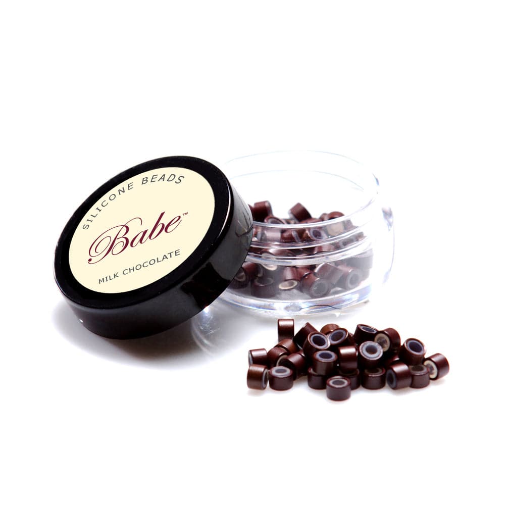 Silicone Beads - Milk Chocolate